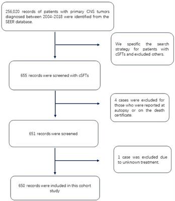 Epidemiology and survival of patients with central nervous system solitary fibrous tumors: A population-based analysis